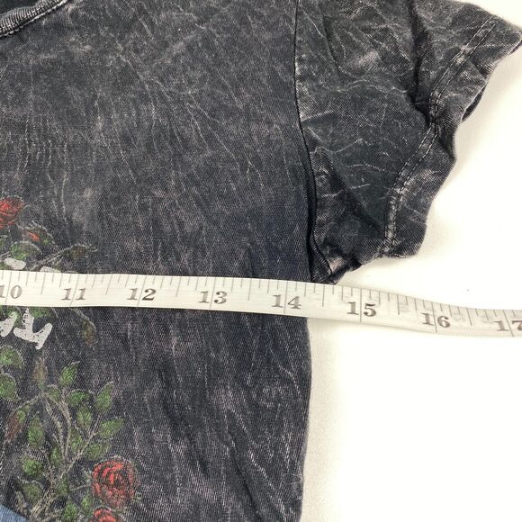 Rock And Roll Hall Of Fame + Museum Shirt Womens Small Short Sleeve Acid Wash - Picture 7 of 9